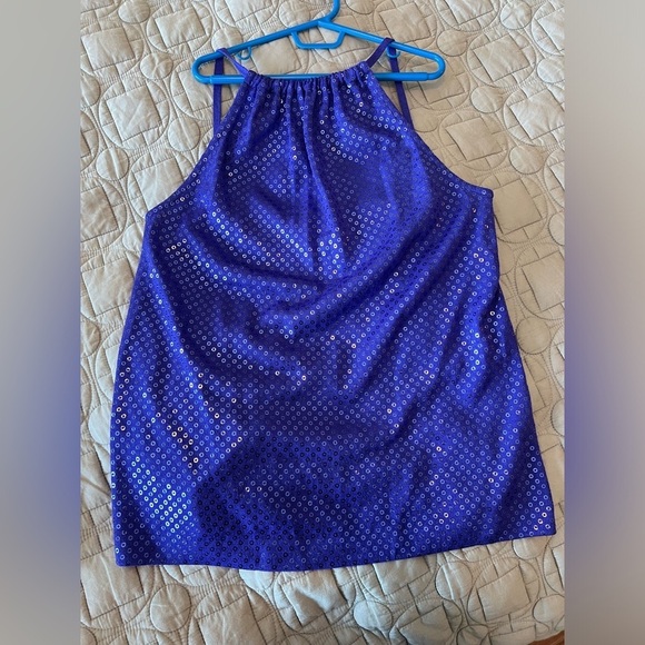 St. John Sequin Tank Top - Picture 1 of 12